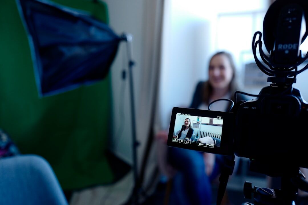 media interview setup