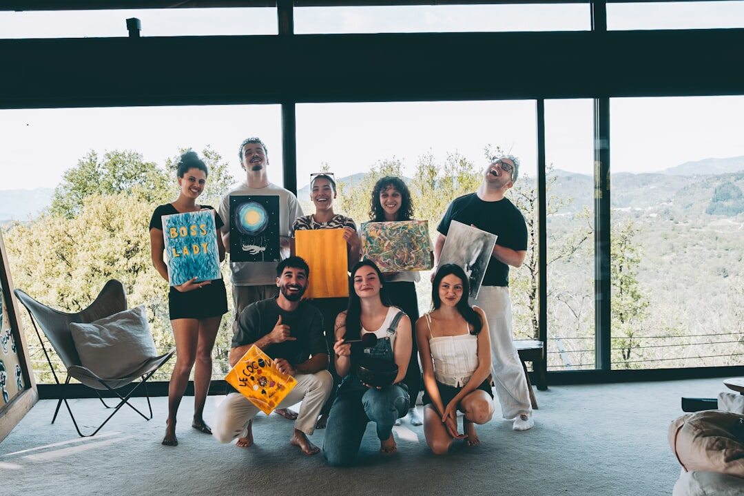 group of celebrities