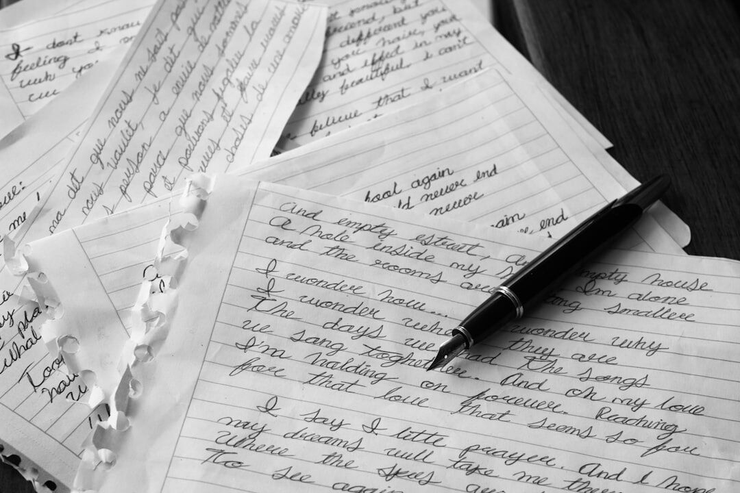 journalist writing notes