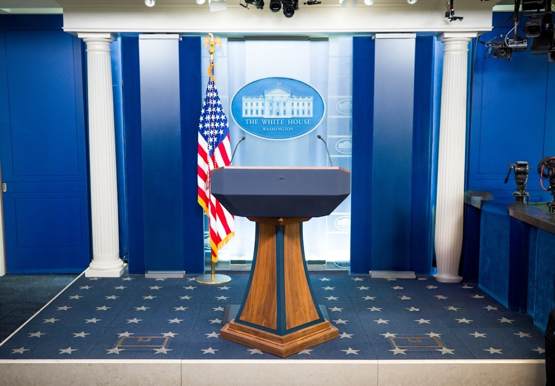 political scandal press conference